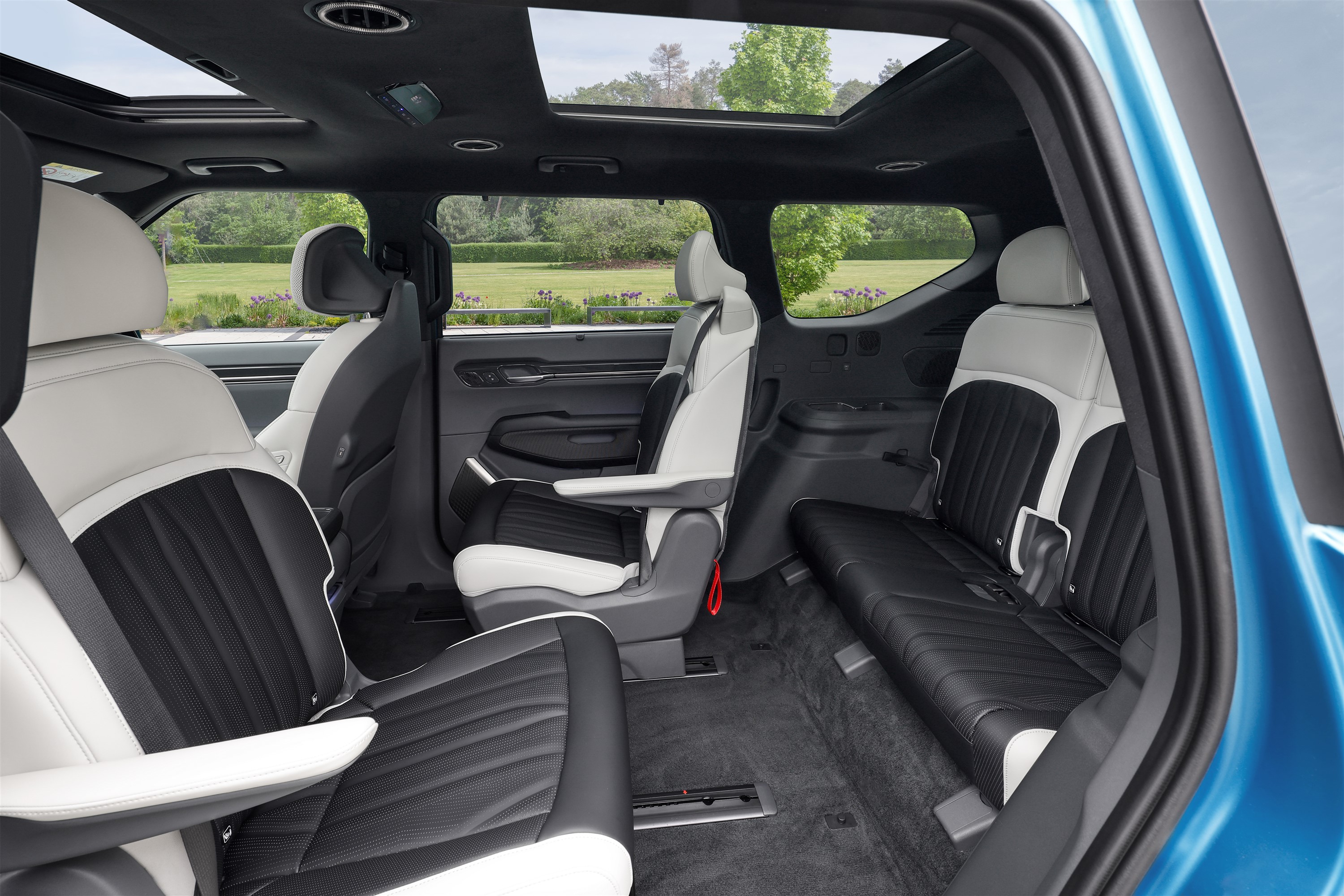 Kia EV9 draaibare stoelen