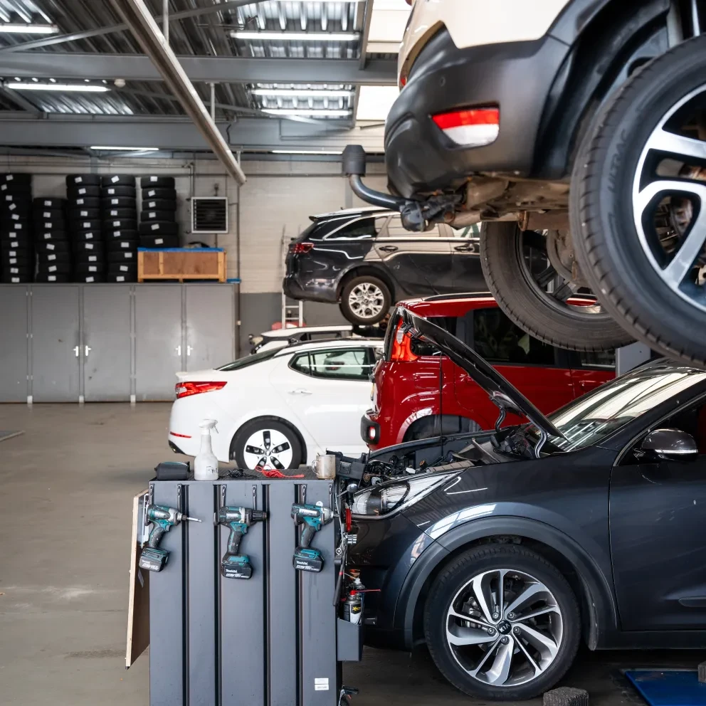 werkplaats Kia de Beer Rotterdam