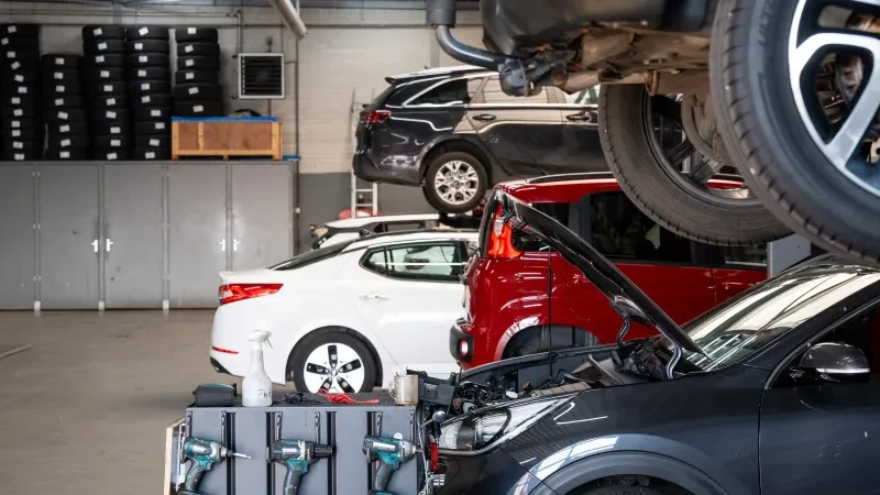 werkplaats Kia de Beer Rotterdam